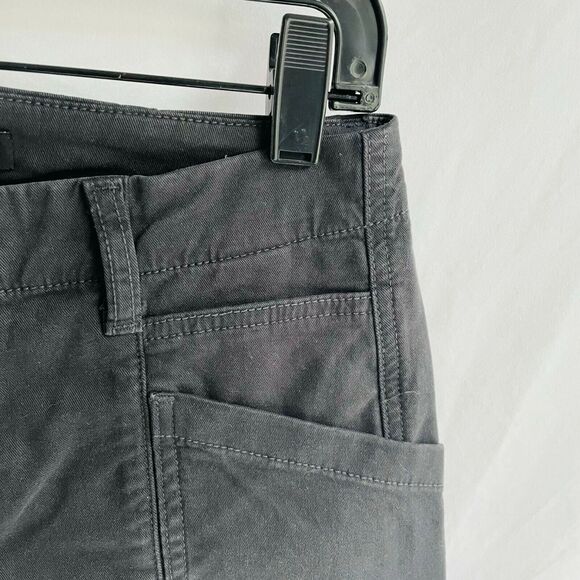 J Brand Byrnes Jeans Skinny Cargo Chrome Charcoal Grey Zipper Ankle Size 26 - Picture 5 of 12